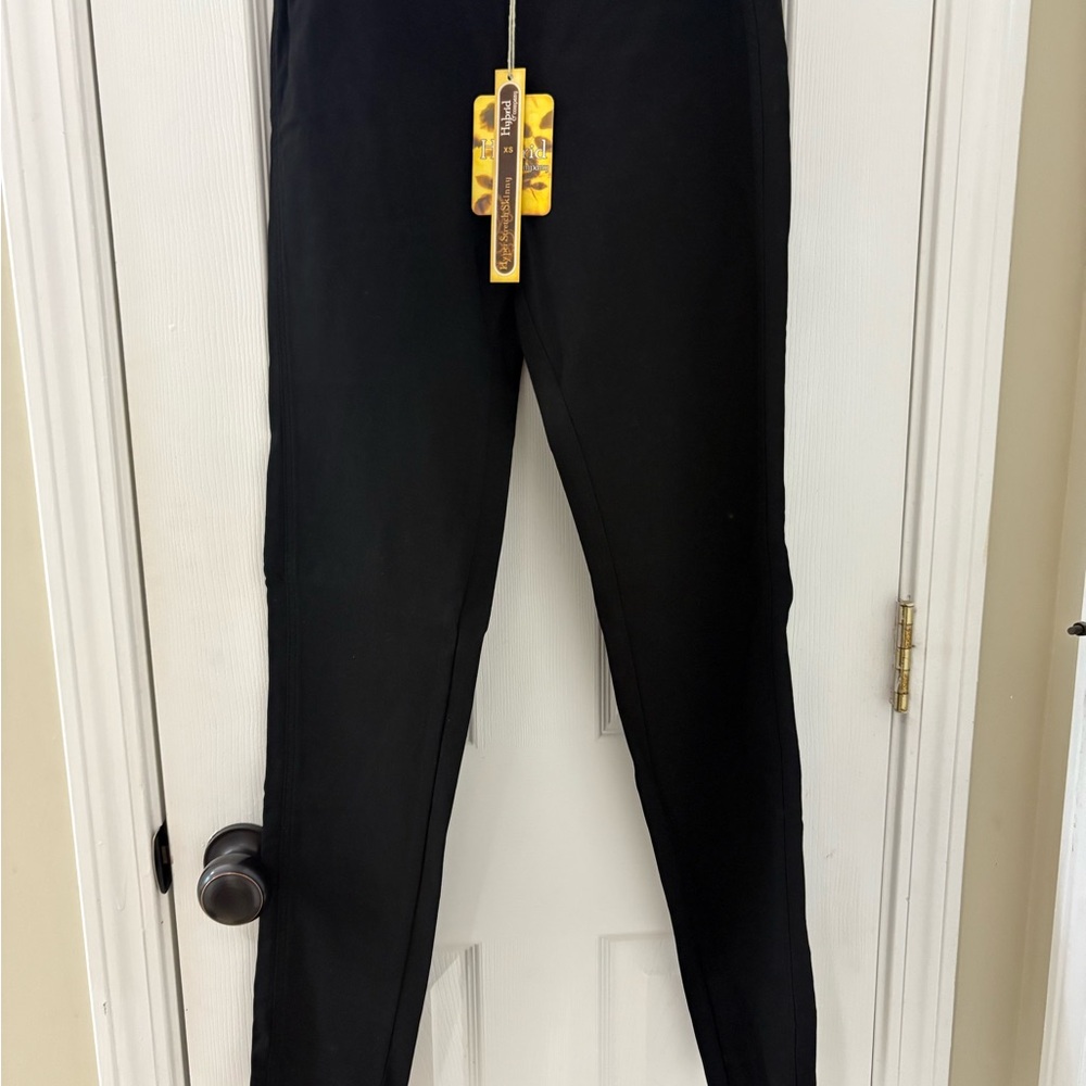 🟪2/$20 Hybrid & Company Black HyperStretch Skinny Pants